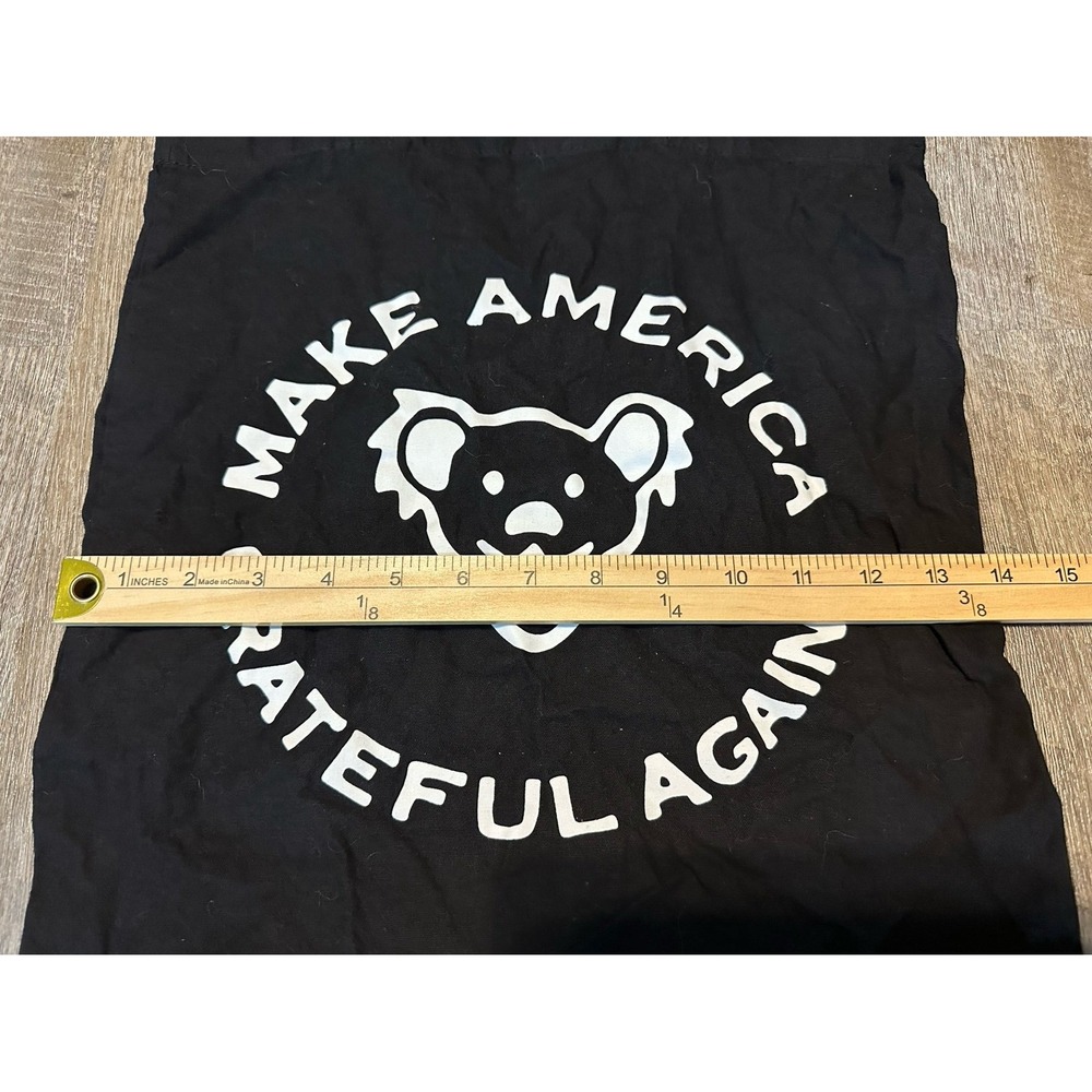 Make America Grateful Again Bear Tote Bag - Picture 2 of 5